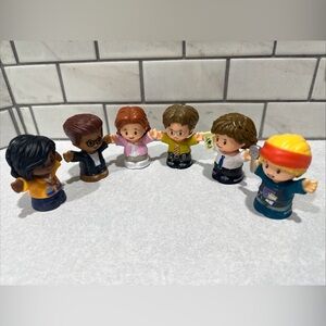 Fisher Price Little People Lot. Includes The Office Figure Set, Jim, Pam, Dwigh